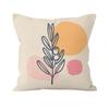 Small Fresh Sketch Line Art Print Pattern Cushion Cover Home Living Room Sofa Bedroom Decoration Throw Pillow