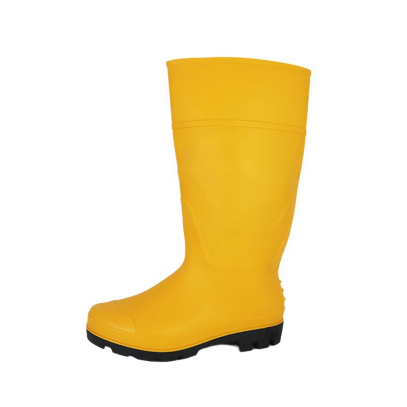 

Матовые резиновые сапоги с защитой головы, строительные водонепроницаемые износостойкие высокие резиновые сапоги 47