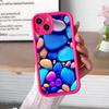 Aesthetic Stones Mobile Phone Case for iPhone 17 16 15 14 13 12 11 Air Pro Max Plus Thicken TPU Colorful Cover Luxury Cellphones