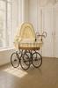 Retro Emma Moses Basket - Natural + Cream Lace Bedding