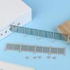Ho Scale Protective Fence With Columns Model For Diy Building Fence Wall Sand Table Railway Train Scene Diorama Kit