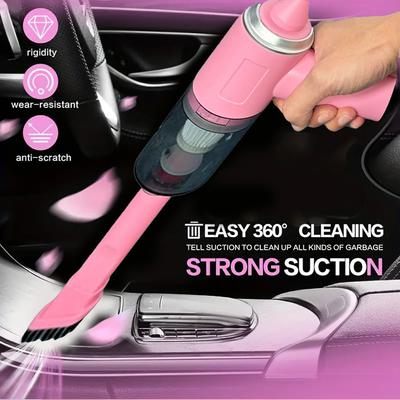 Car Vacuum Cleaner Strong Suction Powerful Mini Cleaning Machines Portable Wireless Handheld Air Blowers Household Appliances