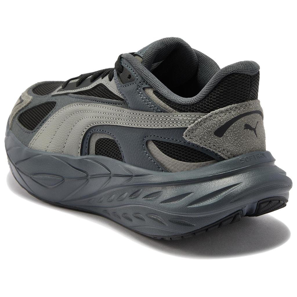 Puma Hypnotic Comfortable Versatile Low-Top Casual Running Shoes Unisex sneaker Gray Black 404714-16