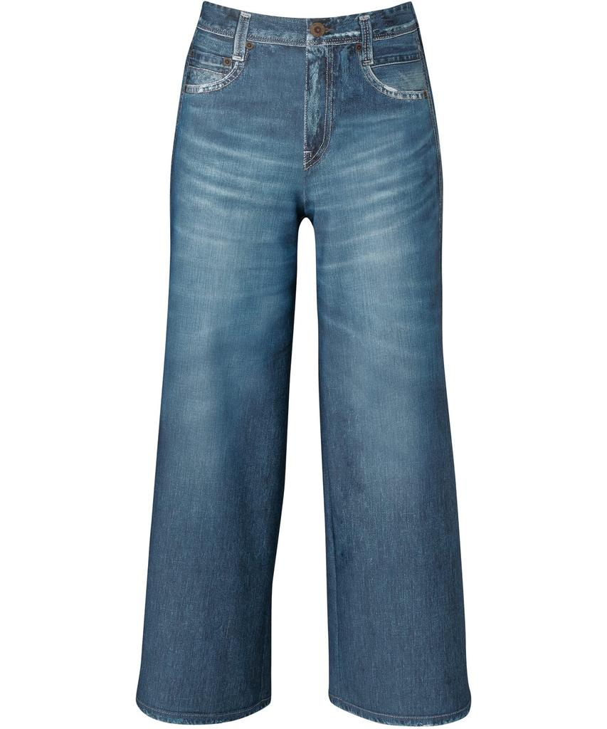 Wacoal Calson Stretch Pants Like Comfortable Stomach and 3D Hip Deep Size BU M T (Just Denim) - Waist, Design, Rise, Women's KSN121,