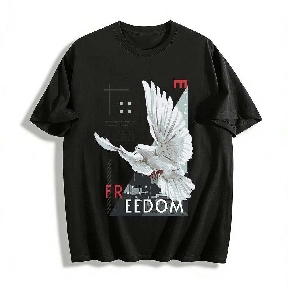 

an Eye Print Casual Top For Women Trendy Graphic Tee Pure XXS