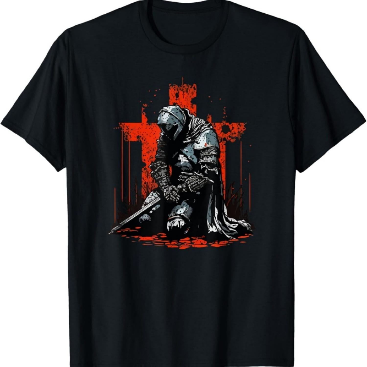 

Crusader Knight T-Shirt XXXXXL чорний