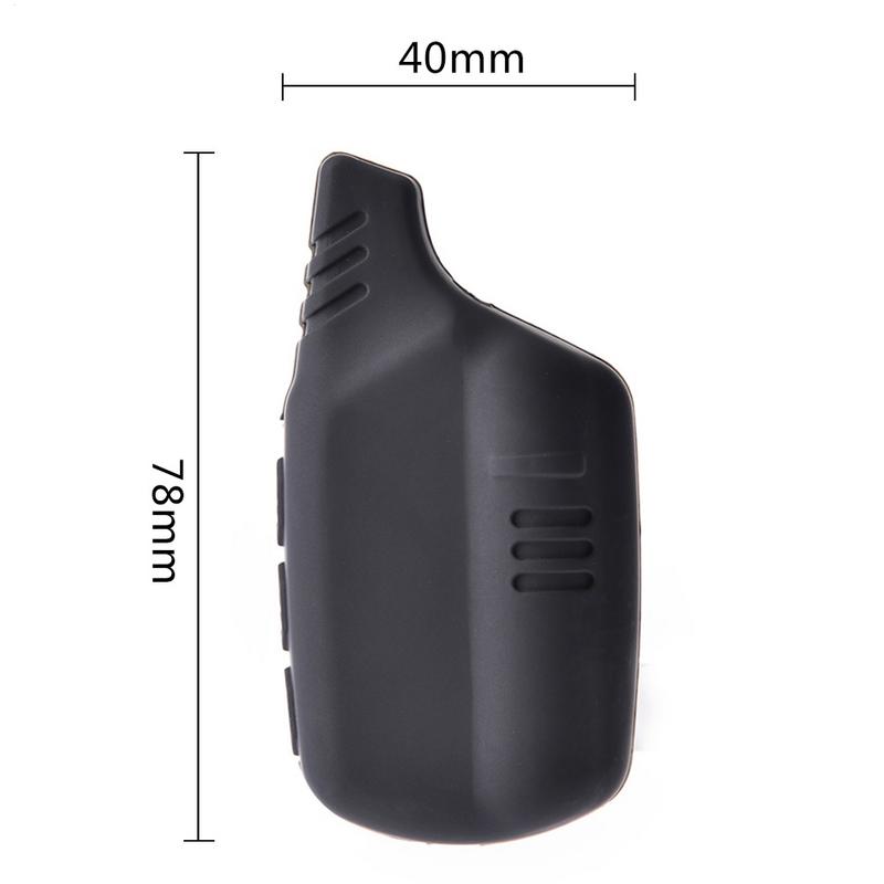 Silicone Original 2 Way Remote Contoller Silicone Case Car Alarm Remote Control Cover For Starline B9 B91 B6 B61 A91 A61