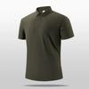 Business Polo Shirt, Golf Quick Drying Shirt, Stand Up Collar, Fashionable Running, Casual Men's High-end Design Top