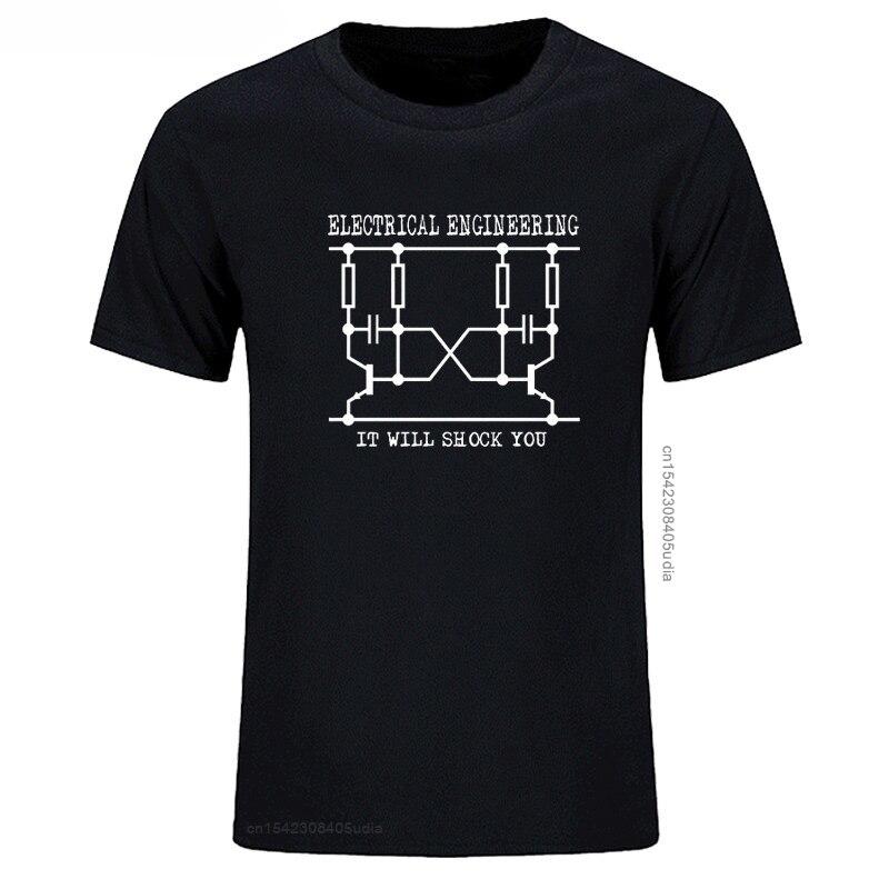 

New Fashion T Shirt Men Make Your Own Shirt Electrical Engineering T-Shirt Cool Funny Graphic Printed Graphic T Shirts Camisa S