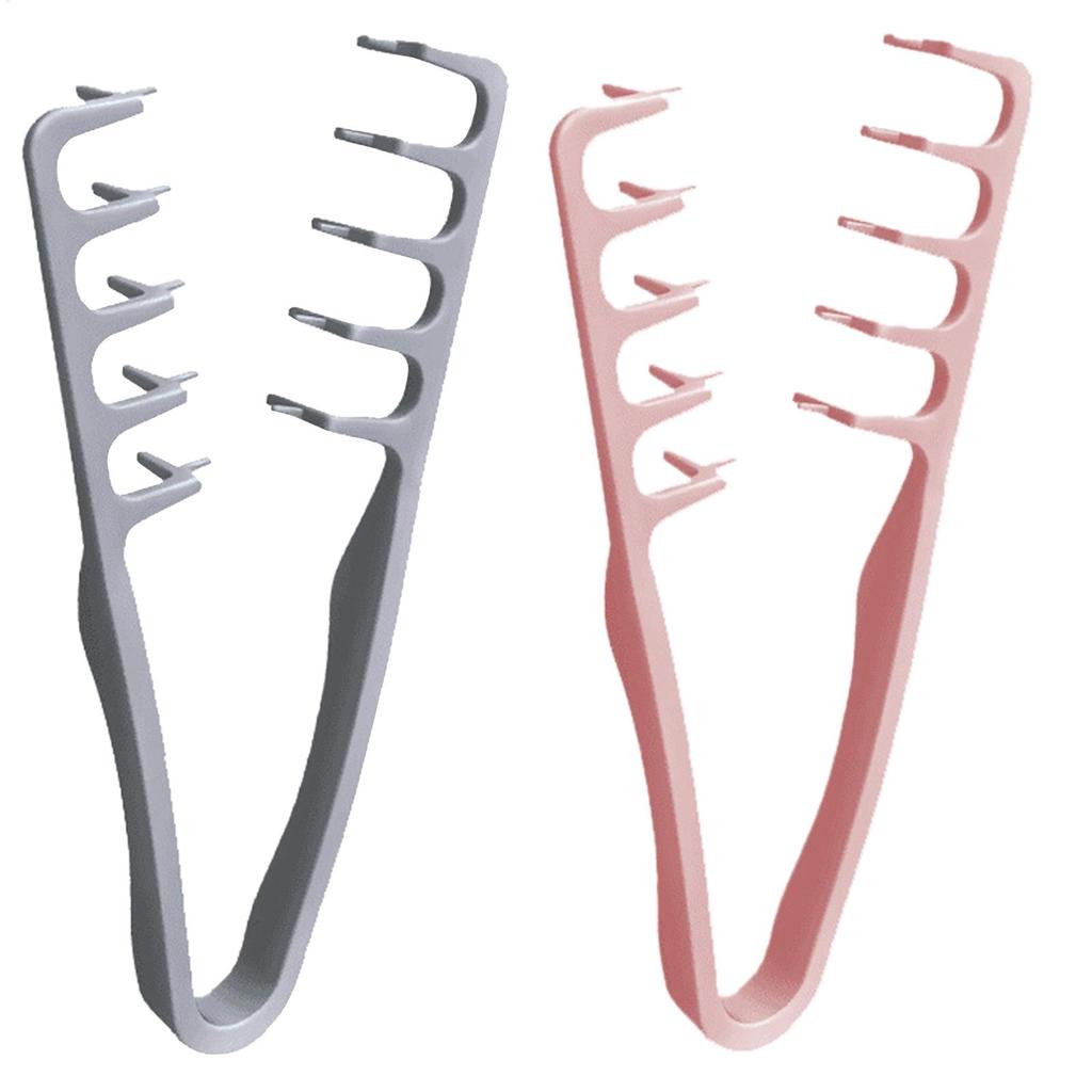 Wide Tooth Detangling Comb Textured Styling Comb Styling Volumizing Tool for Volume and Grooming Accessory Seam Covering Bangs