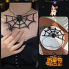 Black Necklaces Chain Spiders Short Neck Gothic Costume Jewelry for Women & Girl