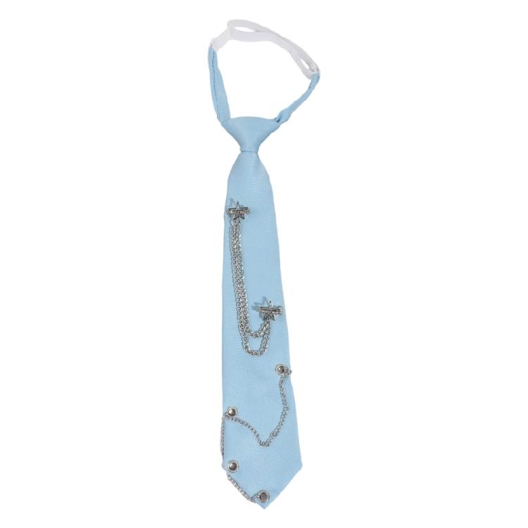 

Trendy Polyester Blend Women s Neck Accessory With Unique Star Detailing For Various Outfit Styles небесно-голубой