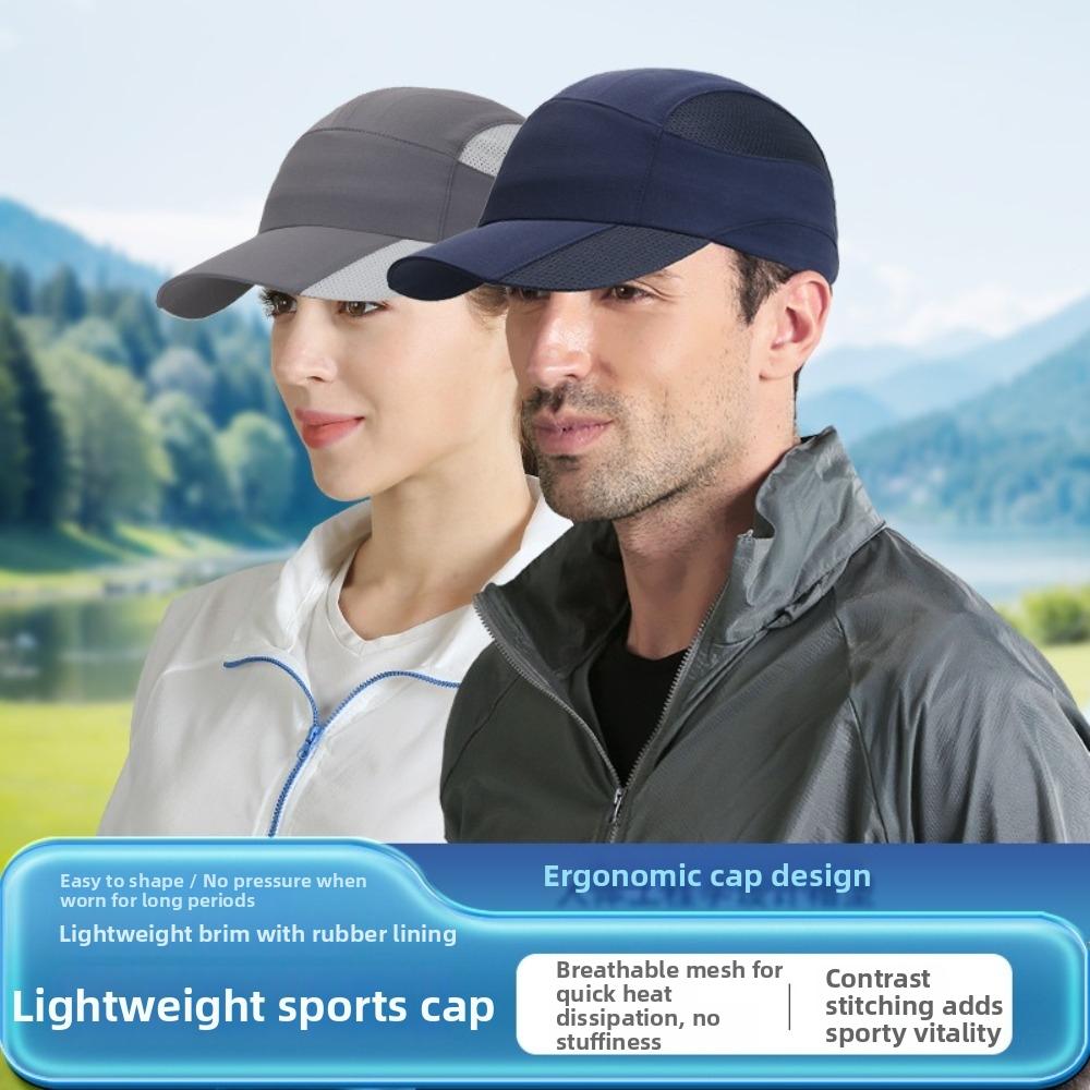 Breathable Baseball Cap Adjustable Sports Visor Popular Running Hat  Men Women