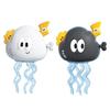 Wind-up Dancing Cloud Toy Educational Clockwork Spring Rainy Cloud Toy Toddlers Boys Girls Interactive Crawling Cartoon Cloud Toy