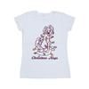 Disney Womens/Ladies Lady And The Tramp Christmas Hugs Cotton T-Shirt