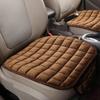 AUTO PLUS Universal Winter Warm Car Seat Cover Cushion Short Plush Seat Cushion Soft Chair Seat Cushion With Pocket
