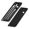 Upgraded Saddle Bag Latch Cover Aluminum Alloy Saddlebag Latches Covers Motorcycles Accessories Simple Installation