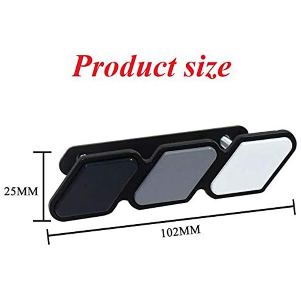 Swagell 2X Tri-Color Front Grille Badge Emblem for 4Runner