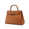 Womens Handbag Cowhide Top Layer Leather Fashion Bag Real Leather Handbag High-end Sense Versatile Womens Bag Single Leather Decoration Bag