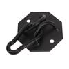Hammock Mounting Plate Wall Mount Ring Hooks Hanging Kit with Screws for Camping Traveling Field Training