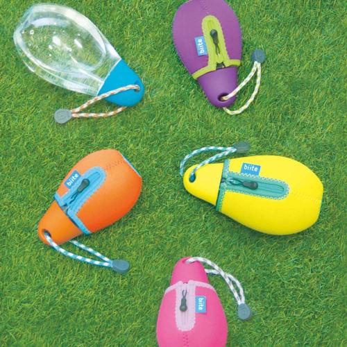 Bitte Drop Bottle, 300ml, Orange, Water Bottle, Summer Water Bottle, Heatstroke Prevention