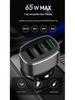 Multi-Device Car Charger: Compatible with Huawei 40W, OPPO, OnePlus Flash Charge, and QC3 Fast Charging Protocols.