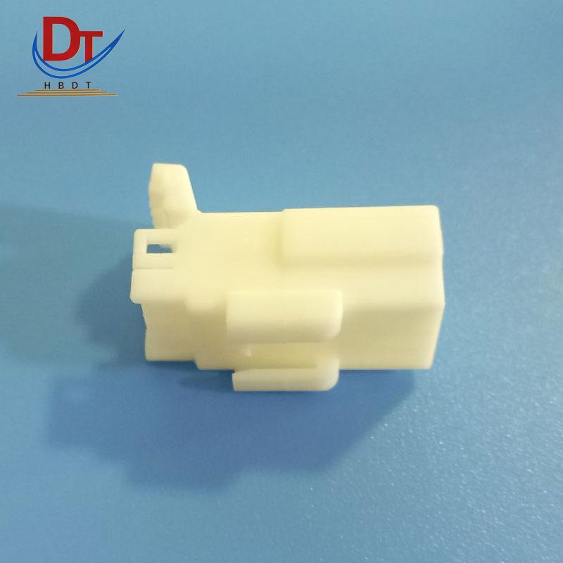 Domestic Automotive Wiring Harness & Plastic Connector with Protective Sleeve - Model DJ7033Y-1.8-11