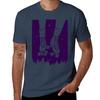 Night Skating Tshirt Basic Solid Color Short Sleeve Tshirt