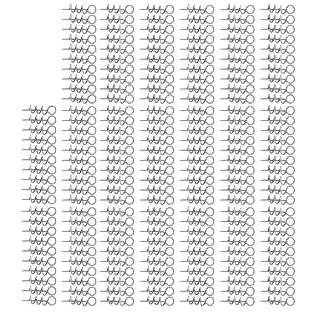 200Pcs Bait Spring Durable Used Long Time Reduce Resistance Easy Installation Bait Accessories