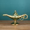 Aladdin Lamp Vintage Home Decor Southeast Asian Craft Luxury Creative Study Wish Light Russian Ornament