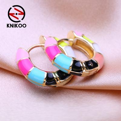 Round Clip Earrings For Women Fashion Hoop Earrings Jewerly For Wedding Party Gifts Earrings