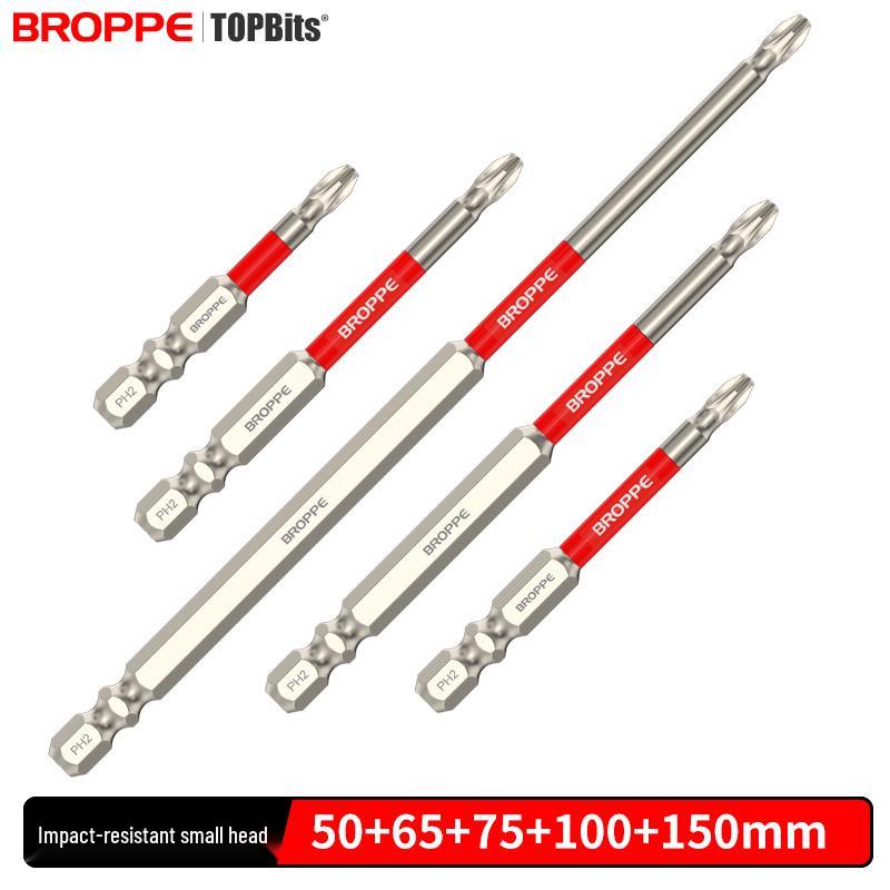High Torque Phillips Head Bit Set: Shock-Resistant, Strong Magnet, High Hardness, for Electric Screwdrivers & Hand Drills.