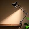 Mit Klemme LED Leselampe US-Stecker 110V Schwanenhalslampe Langlebige Schwenkarm Lampe Arbeitszimmer