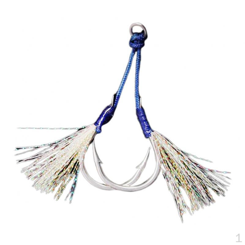 

Hooks Fishing Barbed Assist 6