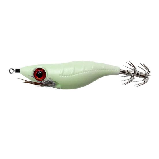 10CM/8,5G svítící ve tmě návnada na krevety s olihňovým háčkem Realistická bionická umělá návnada Mořská sladkovodní okoun Walleye Příslušenství k rybolovu pstruhů