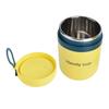 Insulated Soup Containers 500ml Double Anti Scald Heatable Insulated Food Container with Foldable Spoon for   School
