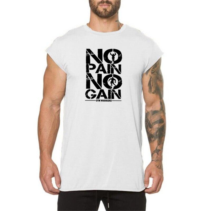 

Muscleguys Мужская мода с принтом и круглым вырезом с коротким рукавом, хлопковые облегающие футболки, одежда для фитнеса, мужские футболки с рисунком для тренажерного зала, бодибилдинга Muscleguy XXL белый