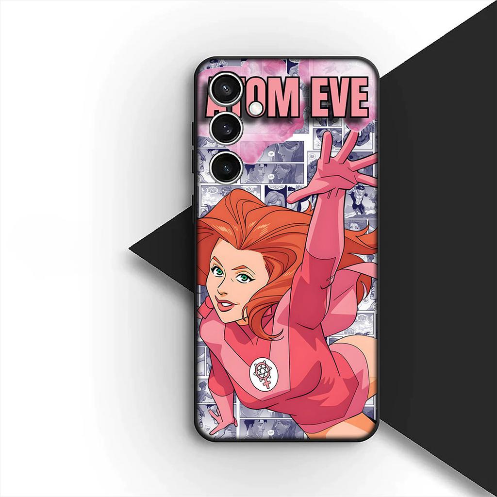 Atoms I-Invincibles Eves Superhero Cover for Samsung Galaxy S25 S24 S23 FE Ultra Plus S7 Edge S25+ S24+ A56 5G + Phone Case
