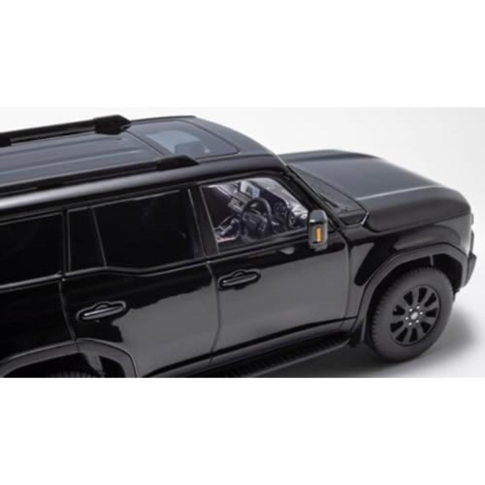 Kyosho Kyosho Kyosho Originál 1 43 Toyota Land Cruiser 250 Zx Verze s volitelnými koly. Černý Hotový výrobek Ks03927bk