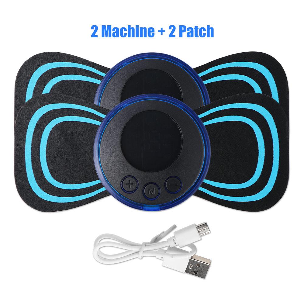 Mini EMS Neck Massager Portable Electric Stretcher For Cervical Pain Relief Shoulder Relaxation Muscle Therapy