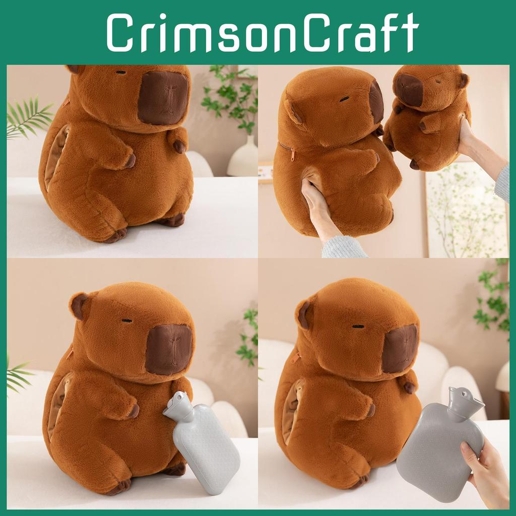 Warmer Hand Capybara Plush Toy Stuffed Animal Doll Cute Decoration Kids Gift