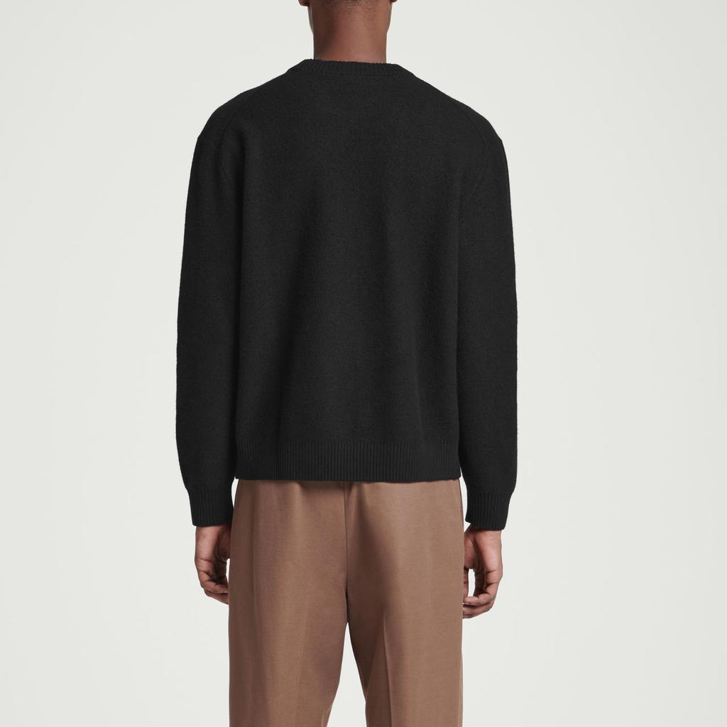 COS Sweaters Men's Black Crew Neck Moderate Other 1190846003