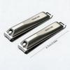 Stainless Steel Nail Clipper Sharp Precise Nail and Toenail Edges Thick Nail Trimmer with Stylish Modern Design