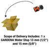 GARDENA Vannstoppkobling Produkt Opptil 5 års 18213-20 Garanti