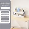 5 Tiers/2 Tiers Storage Organizer Large Capacity Rolling Utility Cart for Home Office Kitchen Bathroom Essential Rack