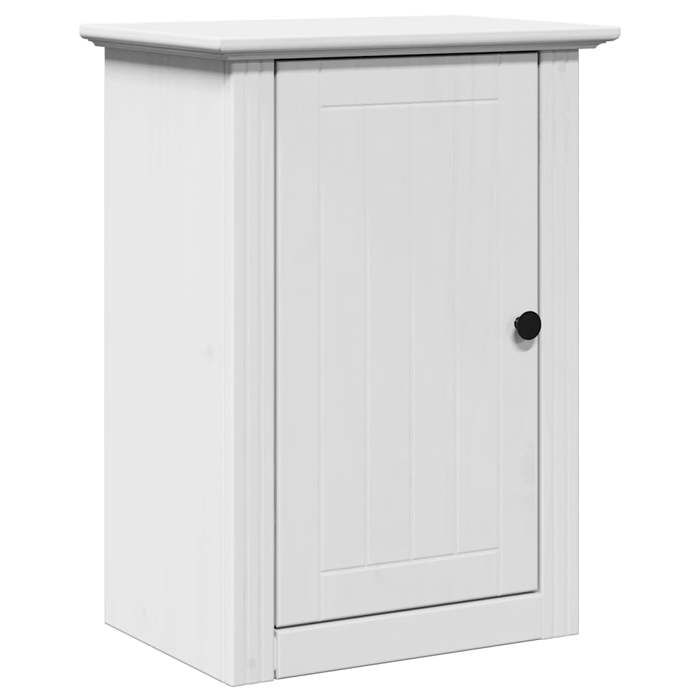 VidaXL Armoire murale de salle de bain BODO blanc 44x30x60 cm, armoire murale de toilettes, armoire de salle de bain murale, 4016854
