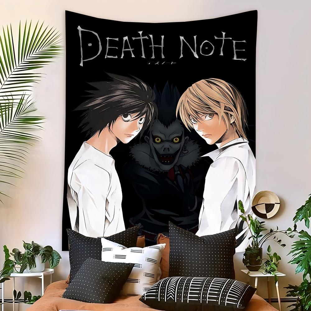 DDeath NNote Photography Backdrops Kids Birthday Photo Background Studio Portraits Photocall Props