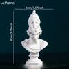 Scultura Moderna Tavolo Mini Ornamento Mitologia Greca Statua in Gesso David Figura in Resina Gesso Disegno Pratica Artigianato Decorazione