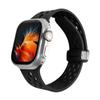 Apple S11 Ultra Single-Loop Sports iWatch Strap: Breathable Magnetic Buckle Silicone Wristband