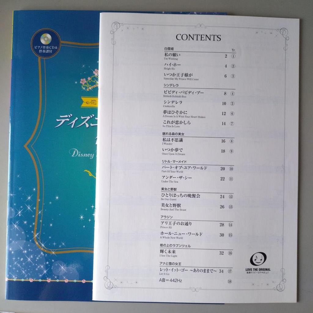 [USED] Alto Saxophone Sheet Music Disney Princess Collection with Piano Accompaniment CD & Score